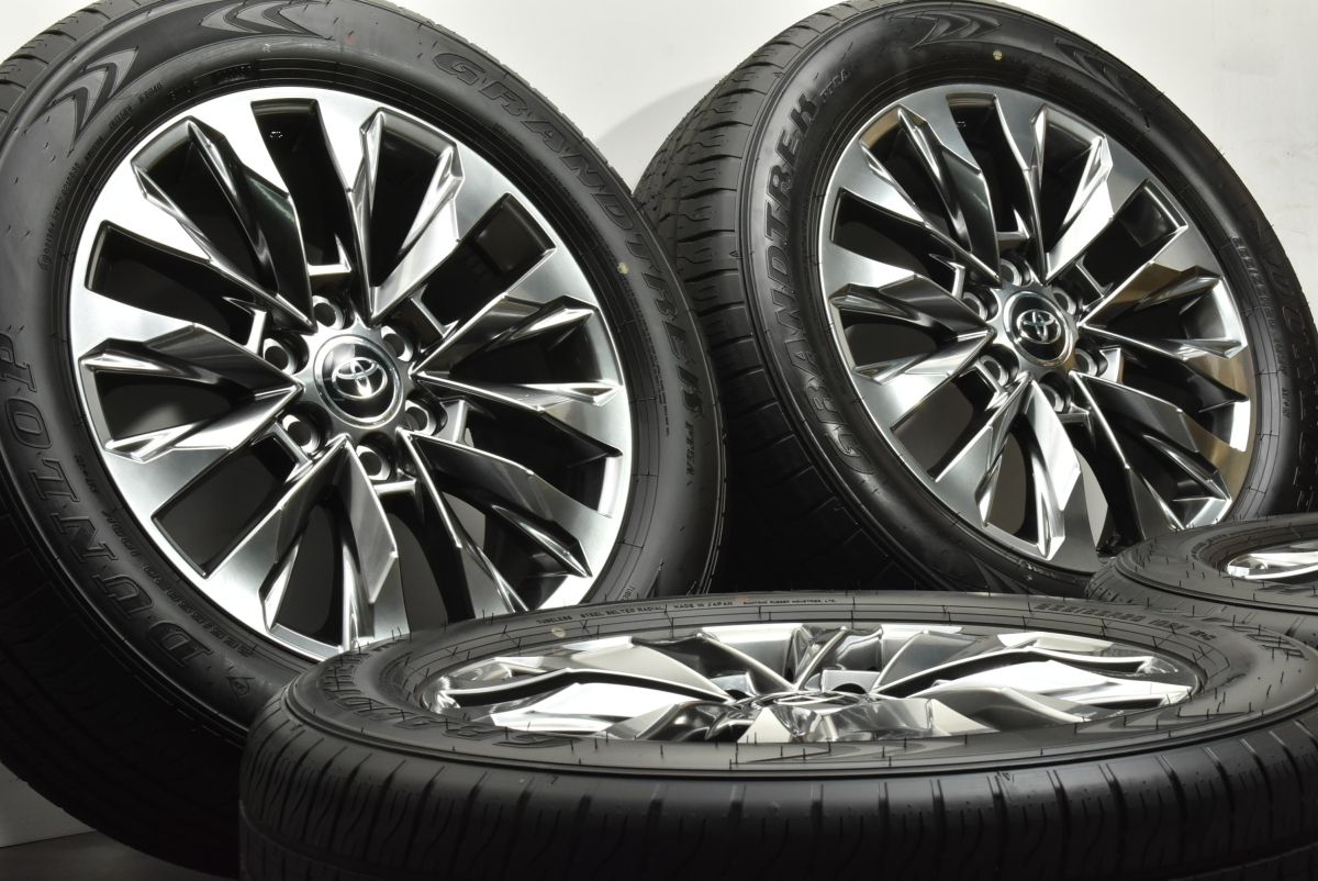 ＊送料無料＊DUNLOP 265/55R20 PT5A ランクル300新車外し 2024年製 新車外し品】トヨタ ランドクルーザー 300 ZX 純正