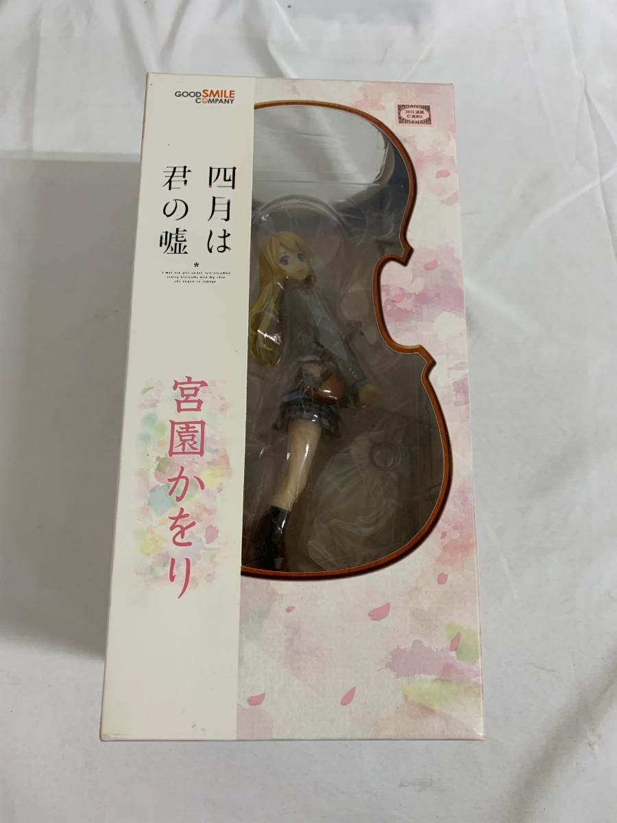 四月は君の嘘 宮園かをり フィギュア グッドスマイルカンパニー 新品 初版 四月は君の嘘 宮園かをり 1/8 完成品フィギュア[グッドスマイル