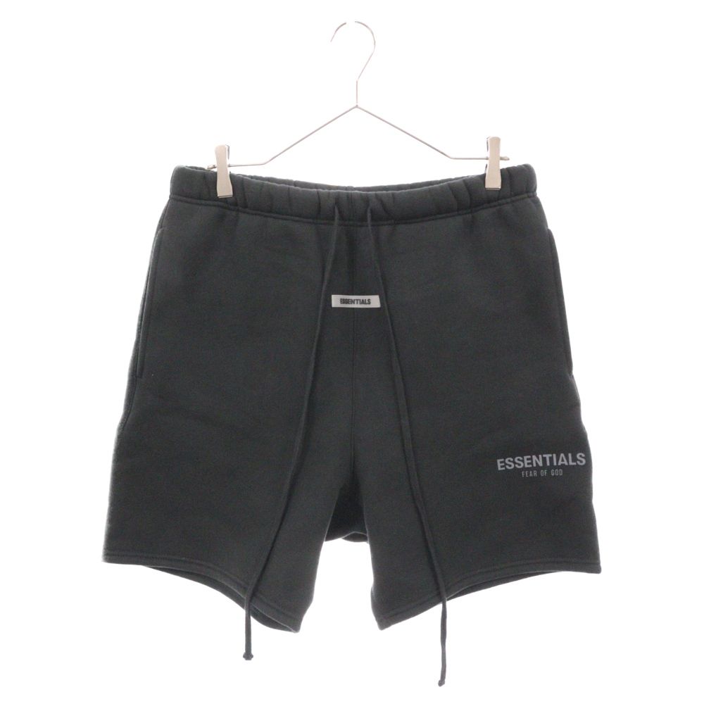 エッセンシャルズ FOG Essentials ハーフパンツ ブラック ロゴ エッセンシャルズ FOG Essentials ハーフパンツ ブラック ロゴ