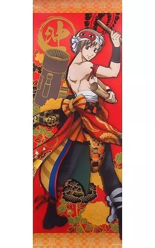 銀魂　掛軸　タペストリー　銀時　沖田 JezhCxPqOVWK.jpg