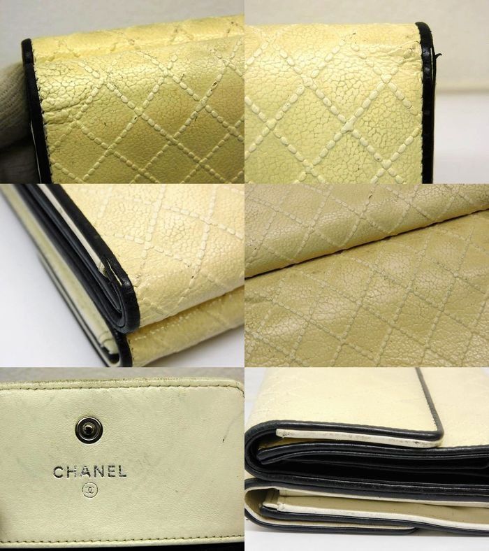 シャネル □ A33910 ビコローレ コンパクト Wホック財布