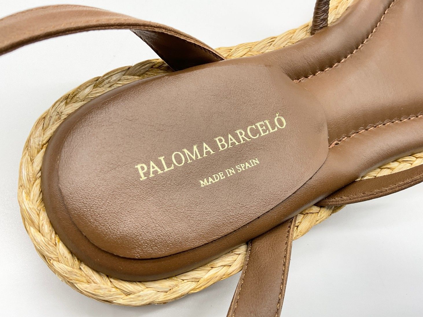 新品 PALOMA BARCELO パルマバルセロ 36 ブラウン アンクル