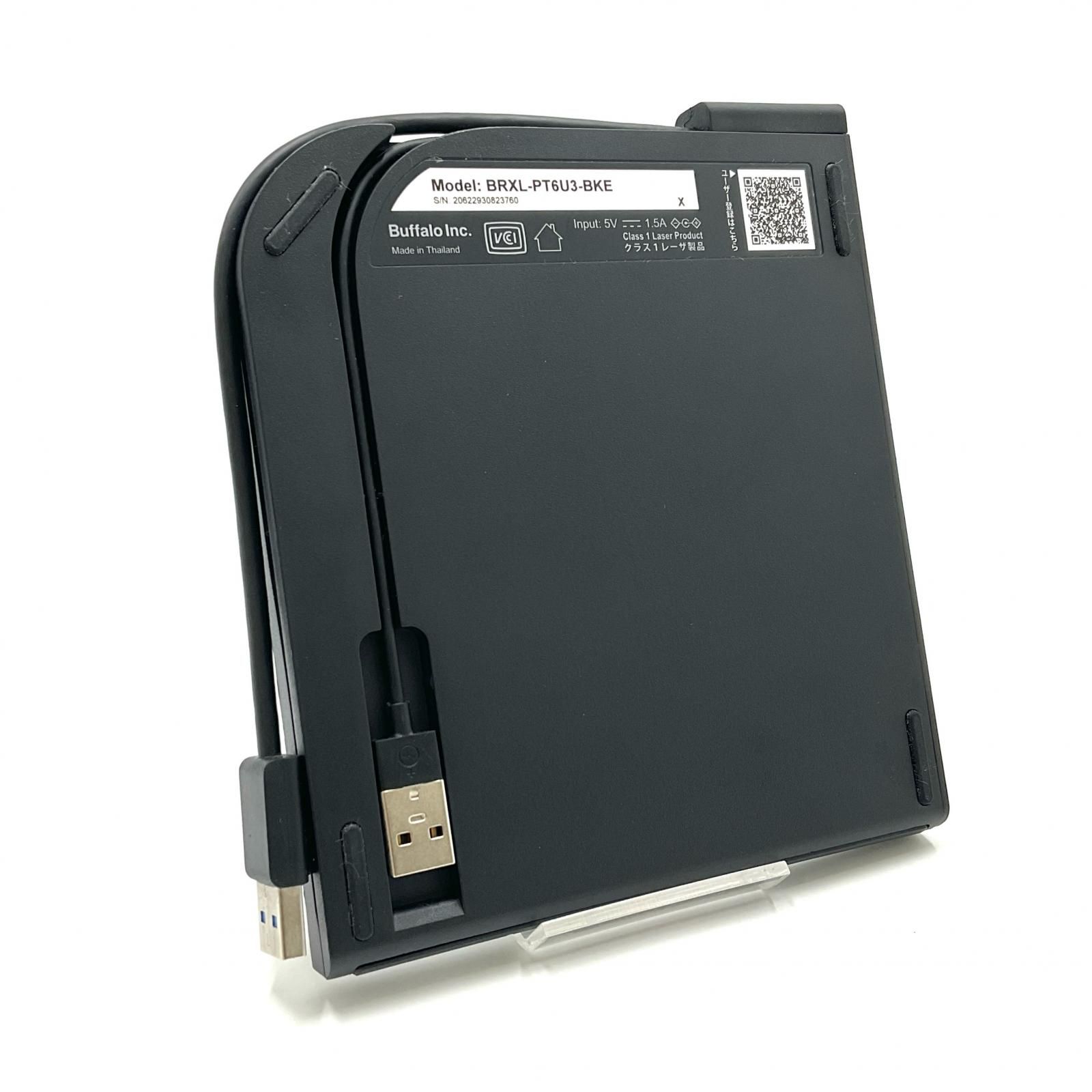 BUFFALO BRXL-PTG3U3-BKE ブルーレイディスクドライブ