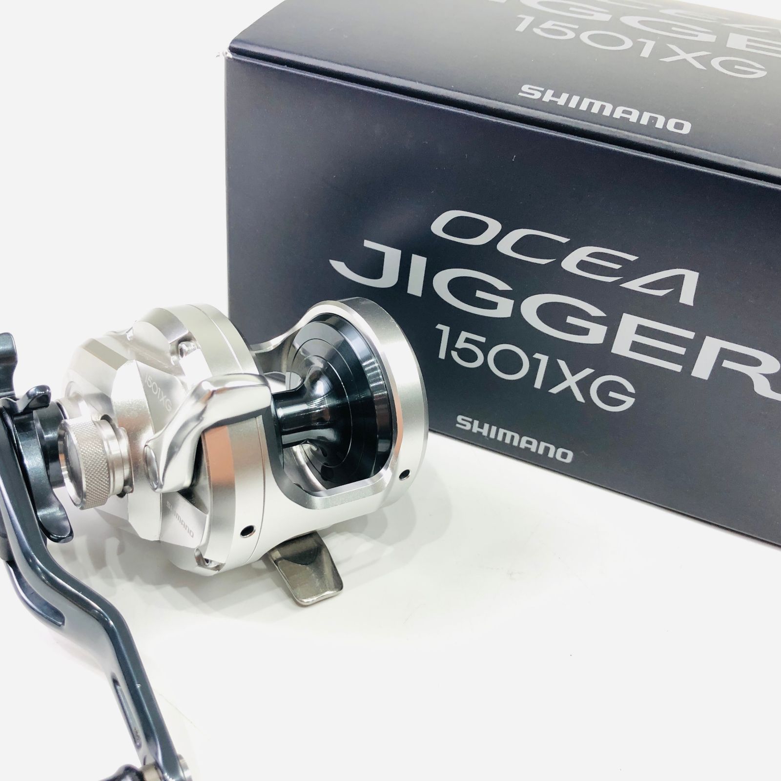 シマノ 21 オシアジガー 1501XG 左巻 ベイトリール 箱 品 SHIMANO OCEA JIGGER 釣具 海釣り リール ルアー ジギング 青物 スロージギング ロッド 船釣り