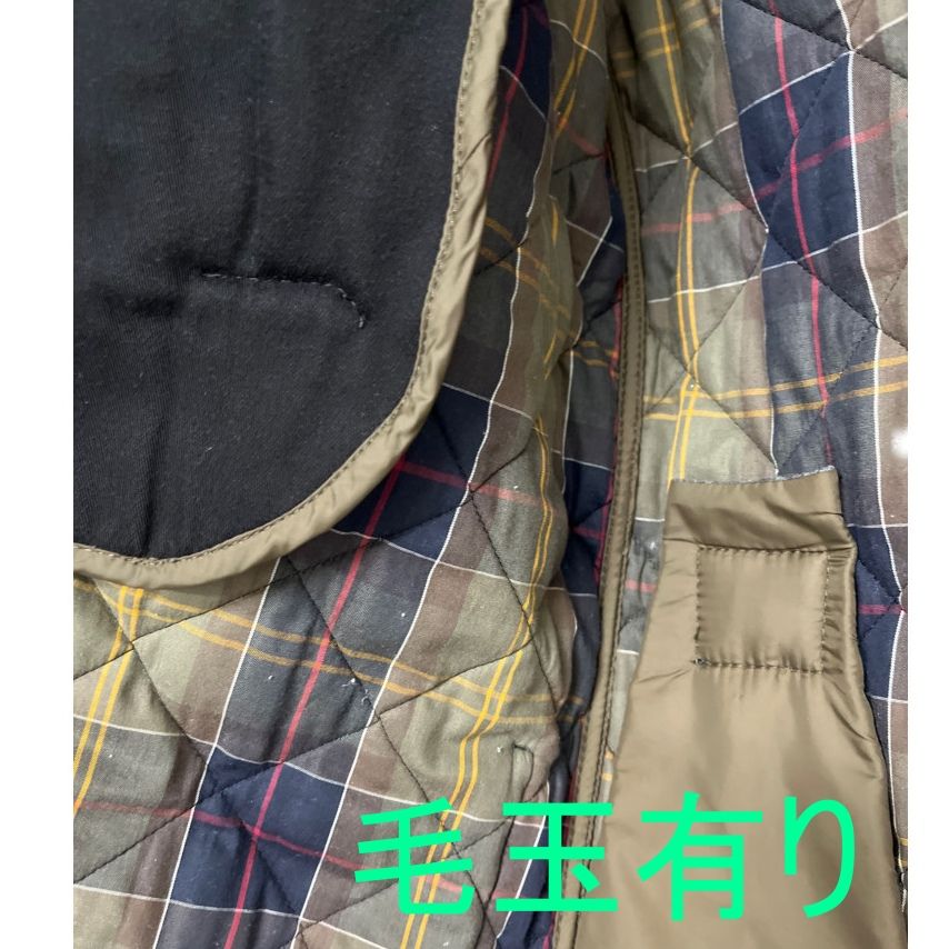 ◇◇Barbour バブアー キルティングジャケット 38 1402285 グレー