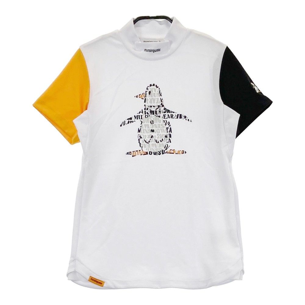 サイズ：S MUNSING WEAR マンシングウェア ハイネック 半袖T