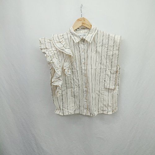 THE YOn アシメラッフルデザインシャツ THE YOn（ザヨン）の「アシメラッフルデザインシャツ（シャツ