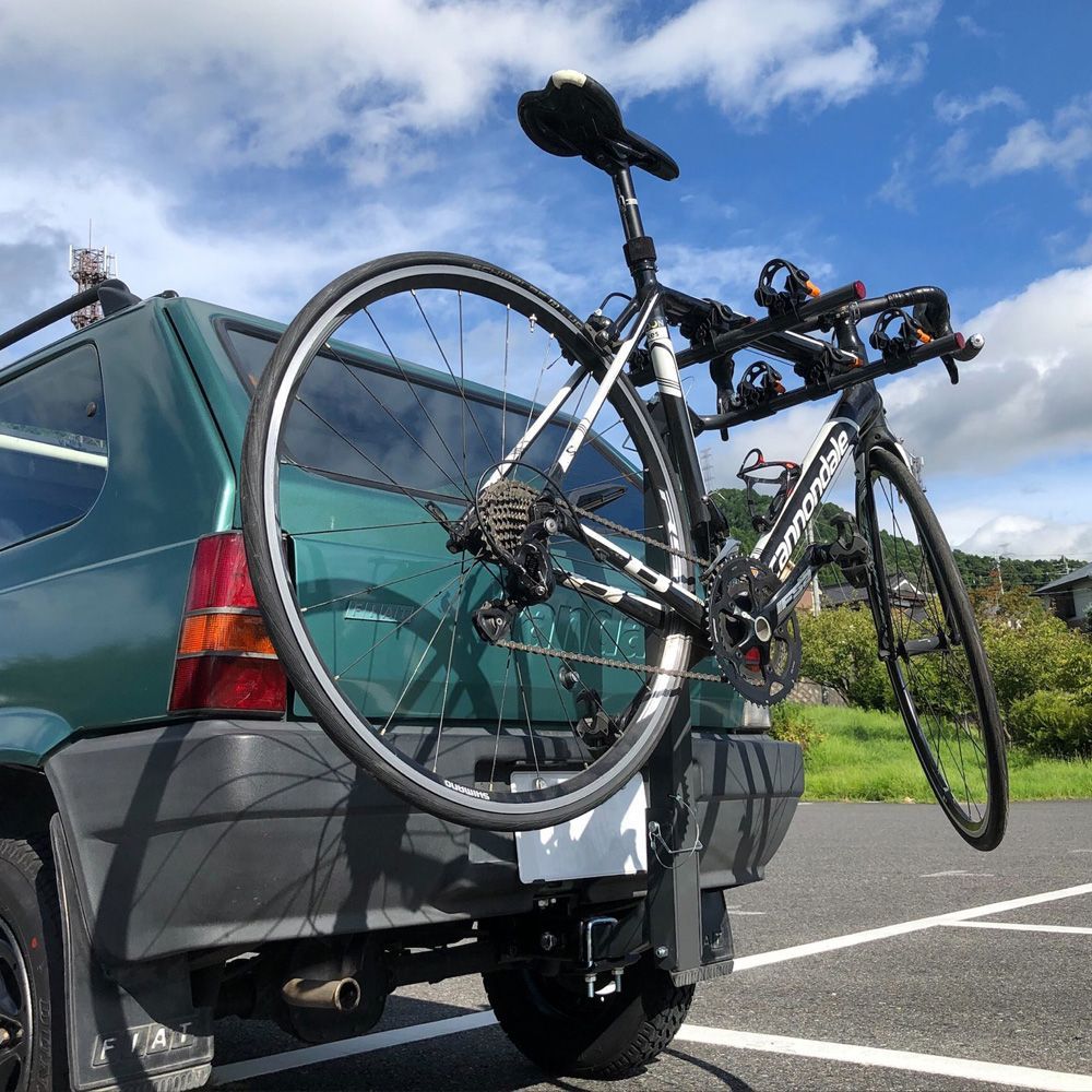 サイクルキャリア 2インチヒッチ用 3台積み - 自転車