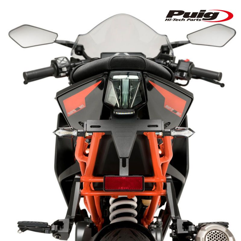 Puig 21143N LICENSE SUPPORTS KTM RC125 22-23 RC390 22-23 プーチ フェンダーレス