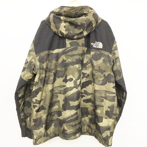 ザノースフェイス THE NORTH FACE カモフラ柄 ジャケット TB5M TN5M マウンテンパーカー XL カーキ AA