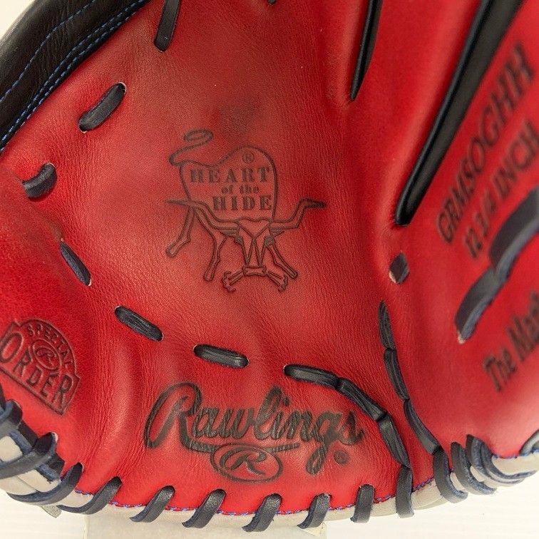 中古品 ローリングス Rawlings HOH スペシャルオーダー 軟式 外野手用グローブ アーロンジャッジ型 GRMSOGHH 4313 中古品 ローリングス Rawlings HOH スペシャルオーダー 軟式 外