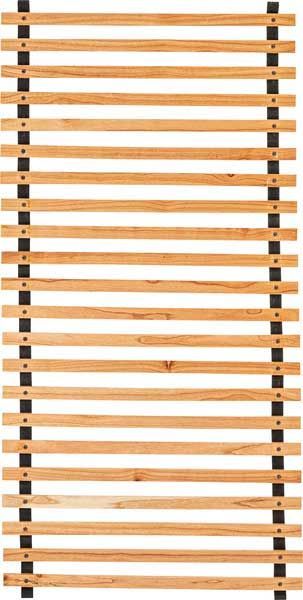 吊り下げ型の木製ロールパーテーション ウォールハンガーフック ロング W90×H183cm ナチュラル