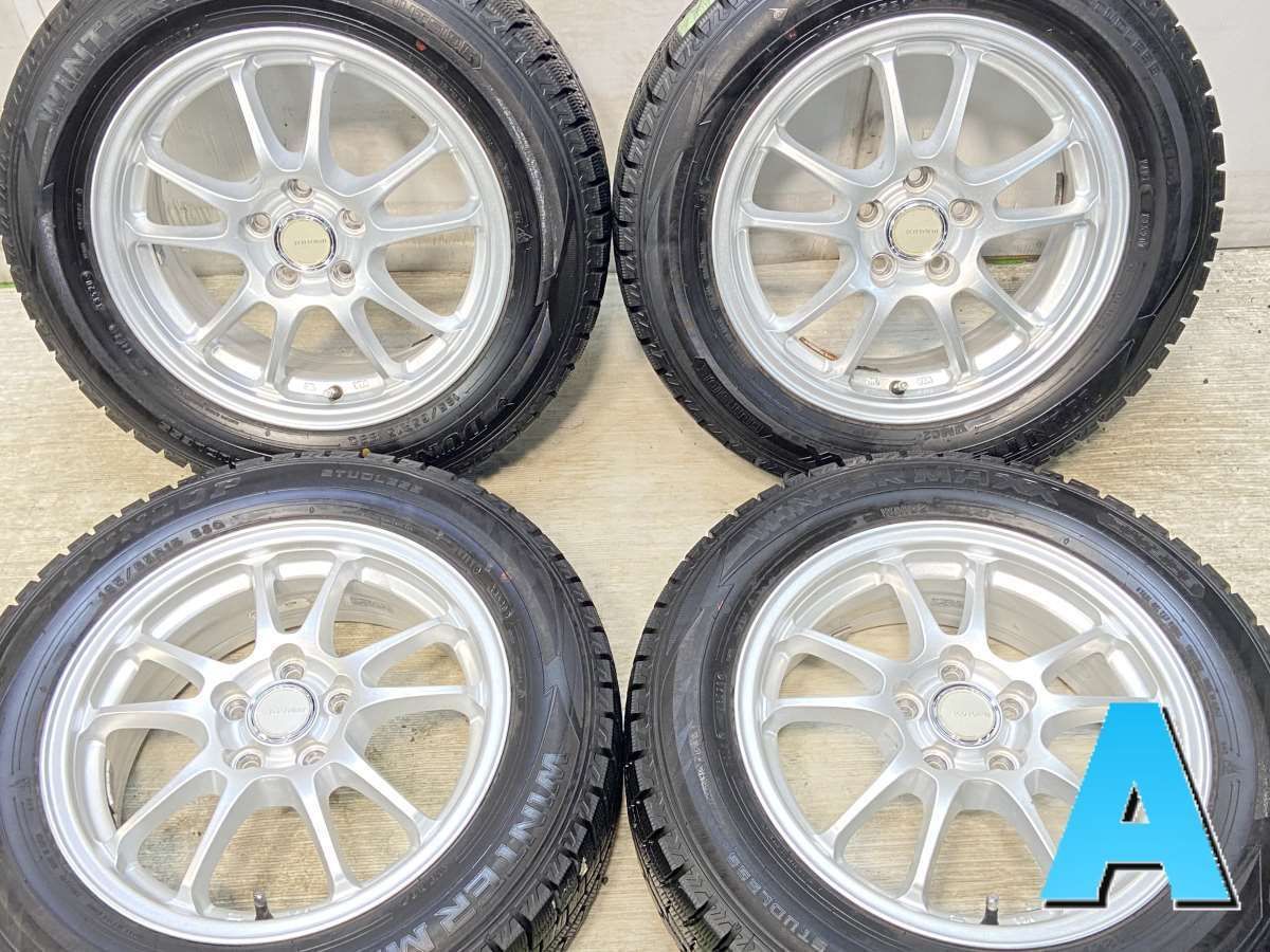 185/65R15 ダンロップ ウィンターマックス WM02 ECOFORME 15x6.0 45 