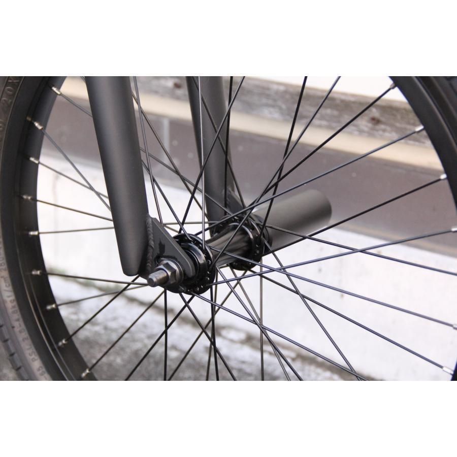 BMX 自転車 20インチ ストリート DURCUS ONE RAW クロモリ MATT BLACK