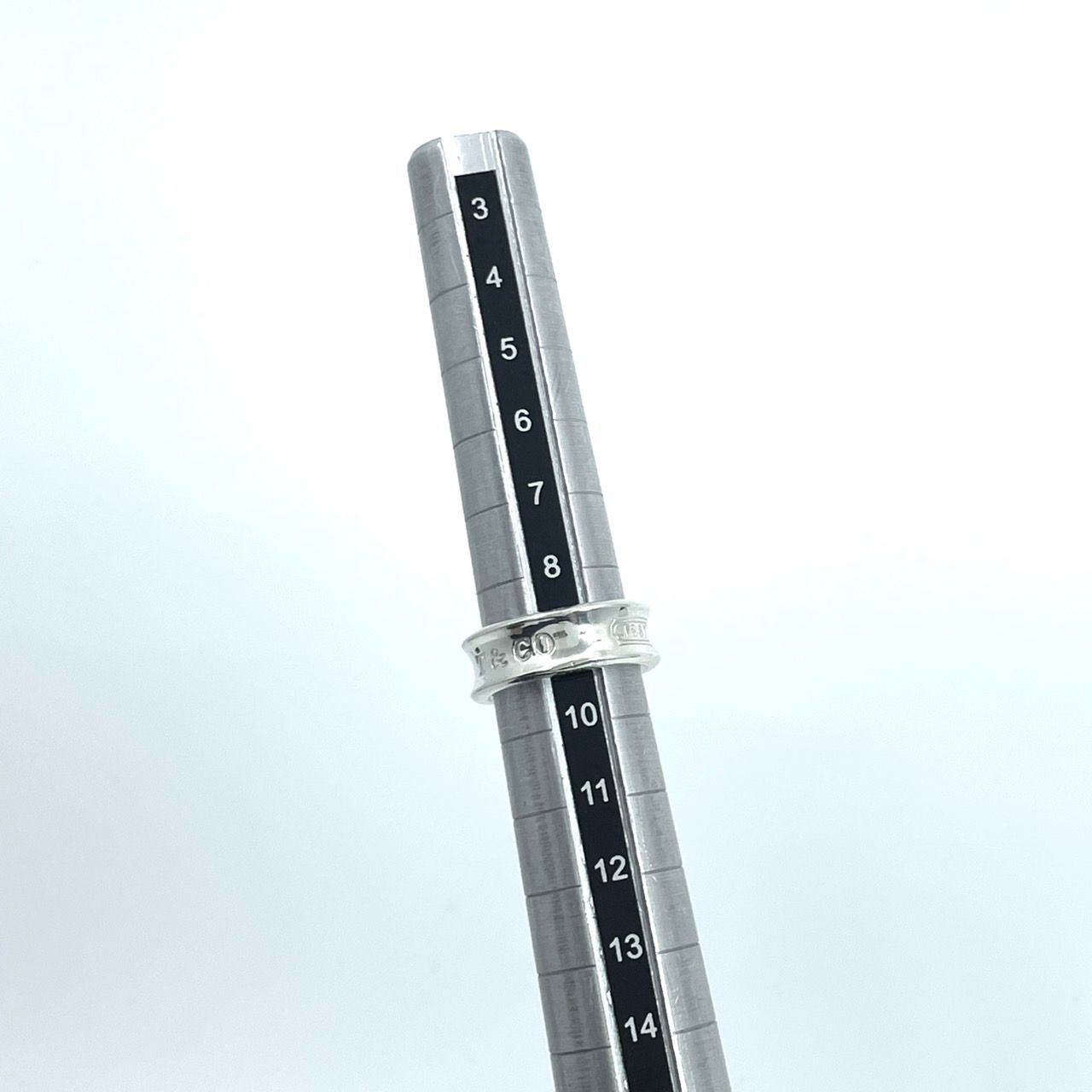 美品 TIFFANY & Co. ティファニー 1837 ミディアムリング 9号（USA  