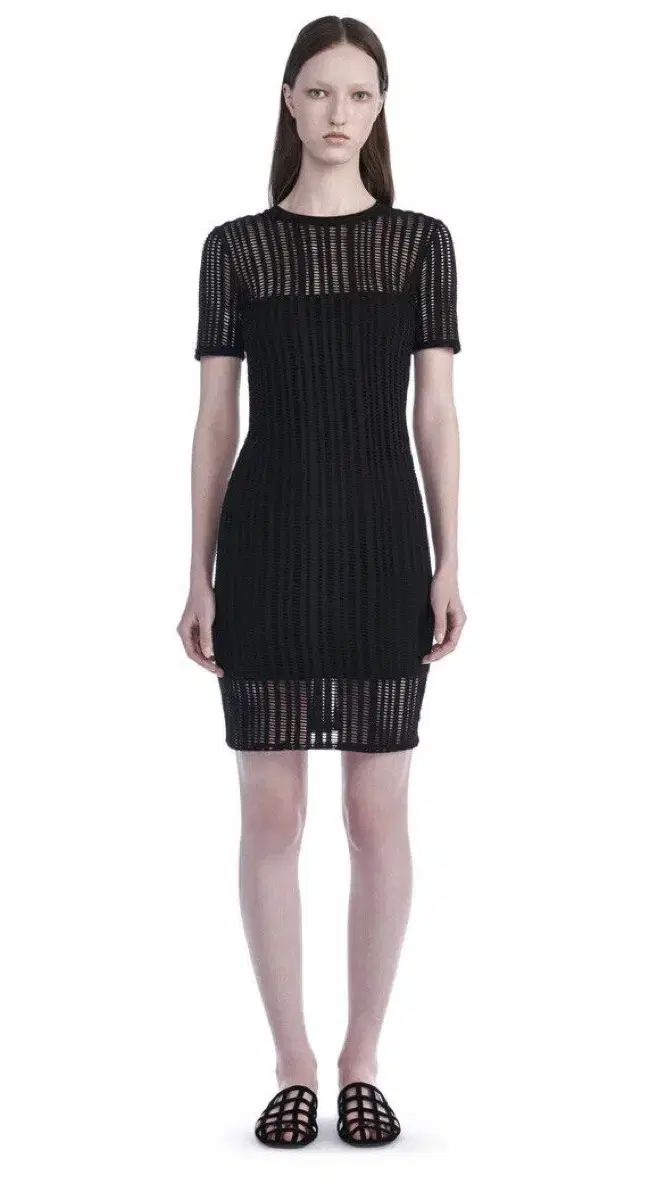 Alexander Wang アレキサンダーワング ラウンドネック ニット ワンピース