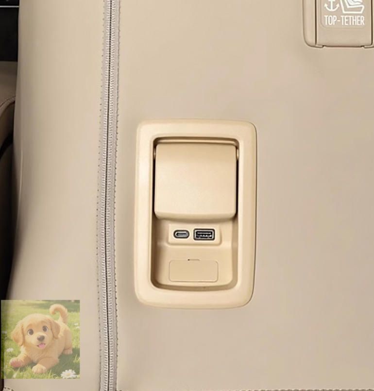 トヨタ アルファード ヴェルファイア30系 3列目増設用 電源ユニットUSB 充電ポートALPHARD VELLFIRE 2015-