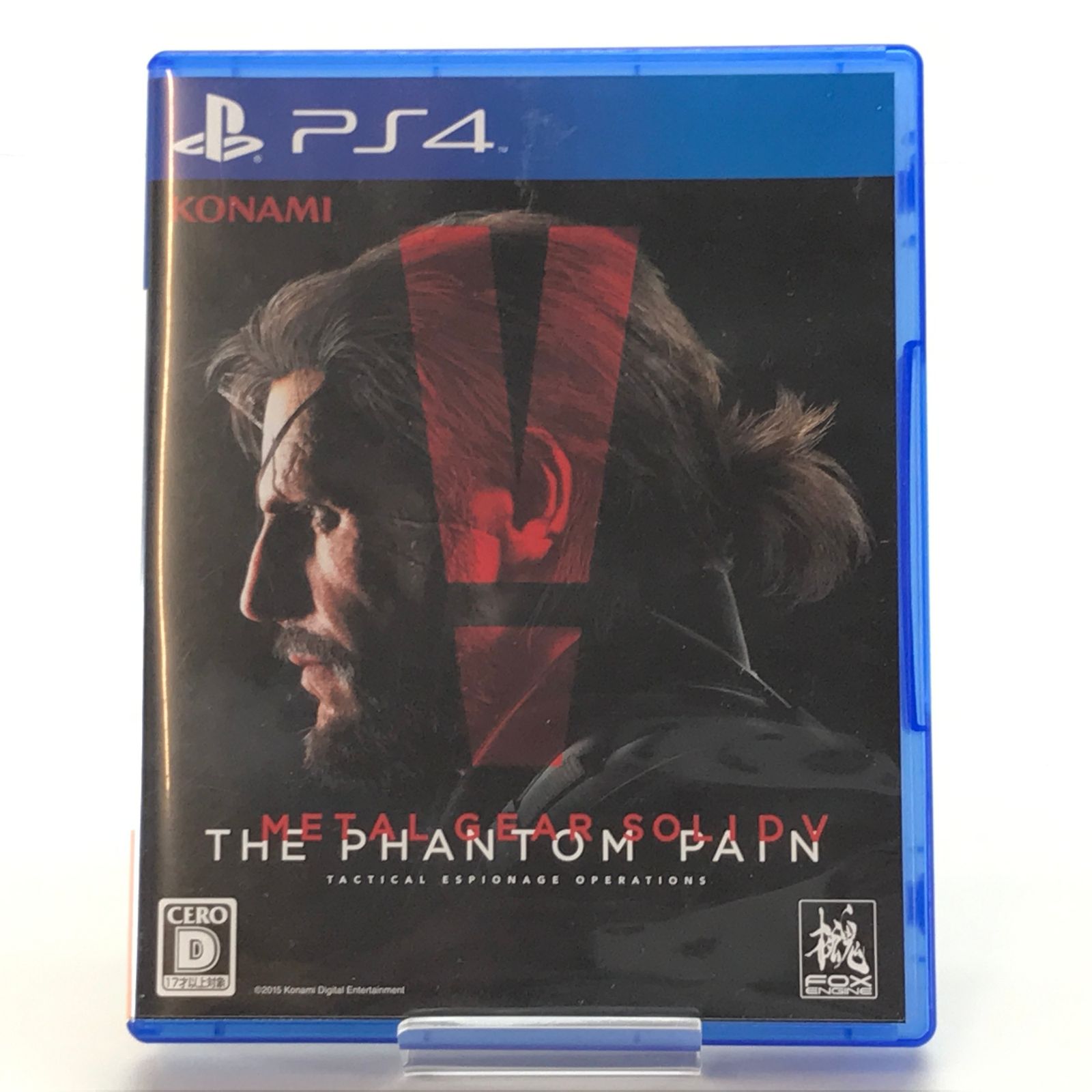 □KONAMI PS4ソフト メタルギアソリッドV ファントムペイン 開封