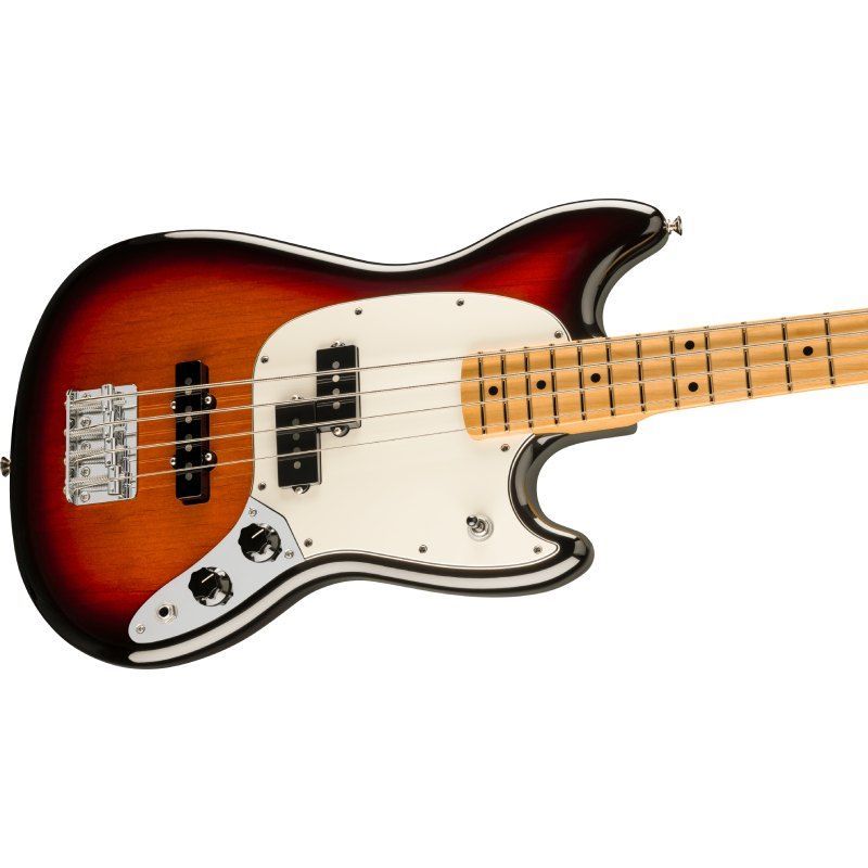 Fender Player II Mustang Bass PJ, Maple Fingerboard, 3-Color Sunburst〈フェンダーMEXムスタングベース〉