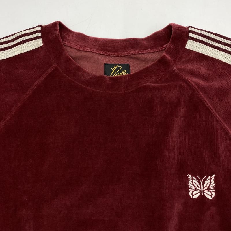 ●新品●M●NEEDLES TRACK CREW NECK SHIRT レッド Needles Track Crew Neck Shirt - Poly Smooth – unexpected store