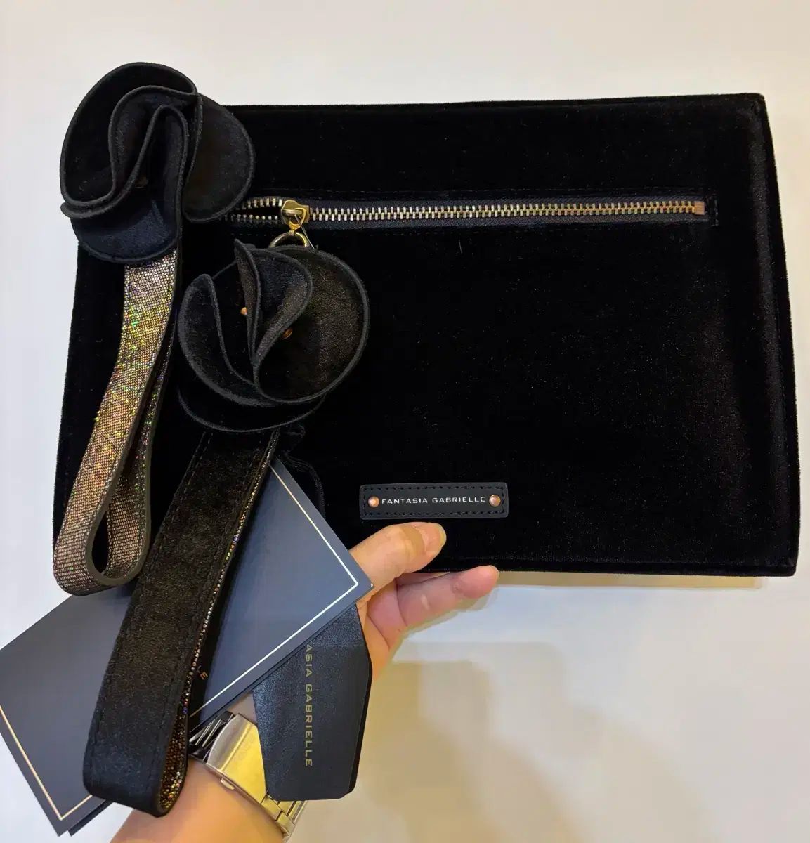 ファンタジア ベルベット クラッチバッグ