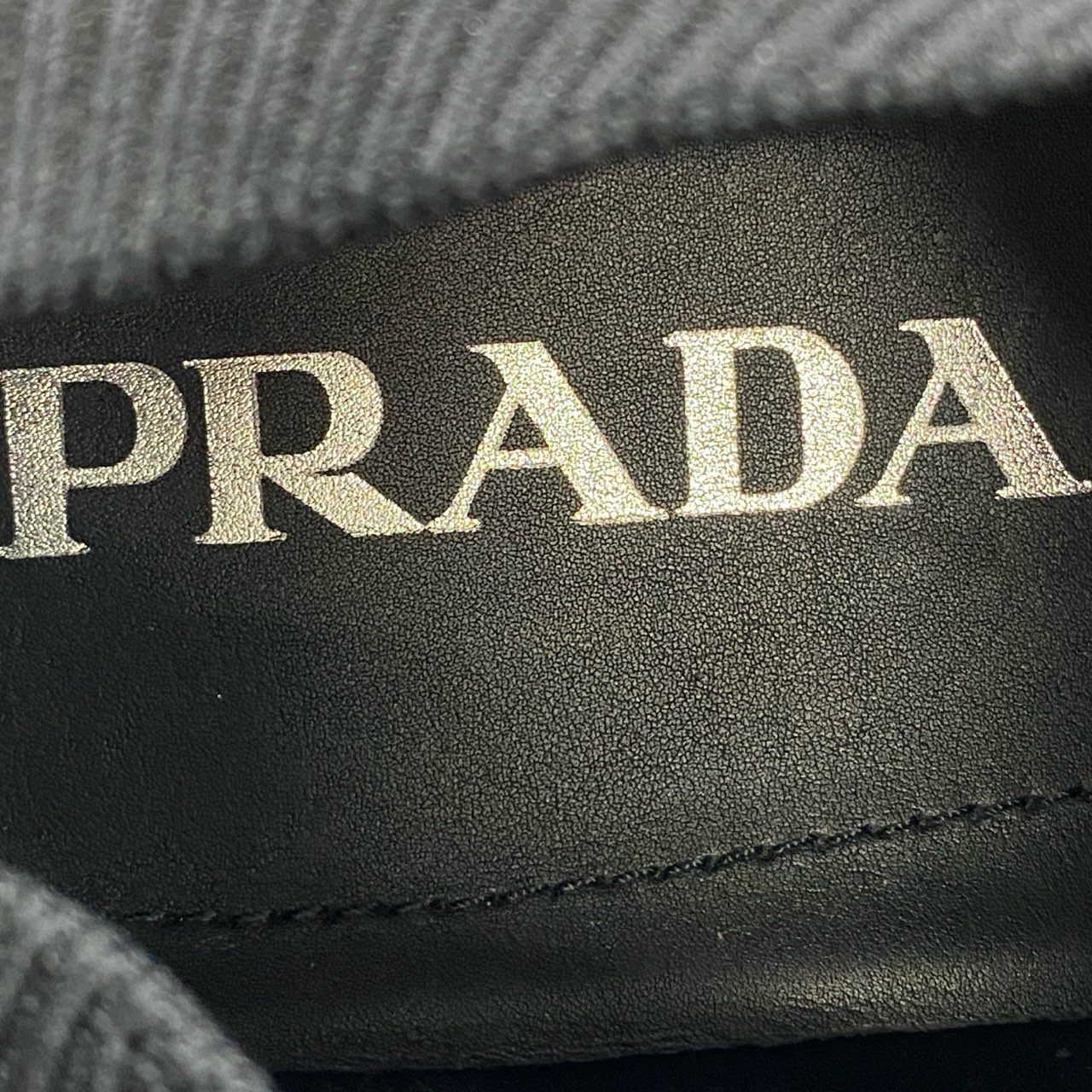 1d21 《美品》 PRADA プラダ Knit Socks Sneakers ニットソックス  