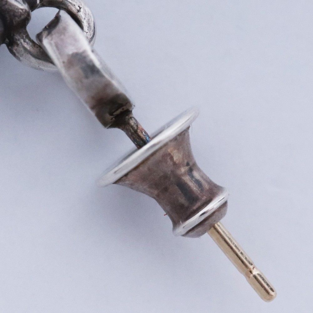 ドロップイヤリング シルバー