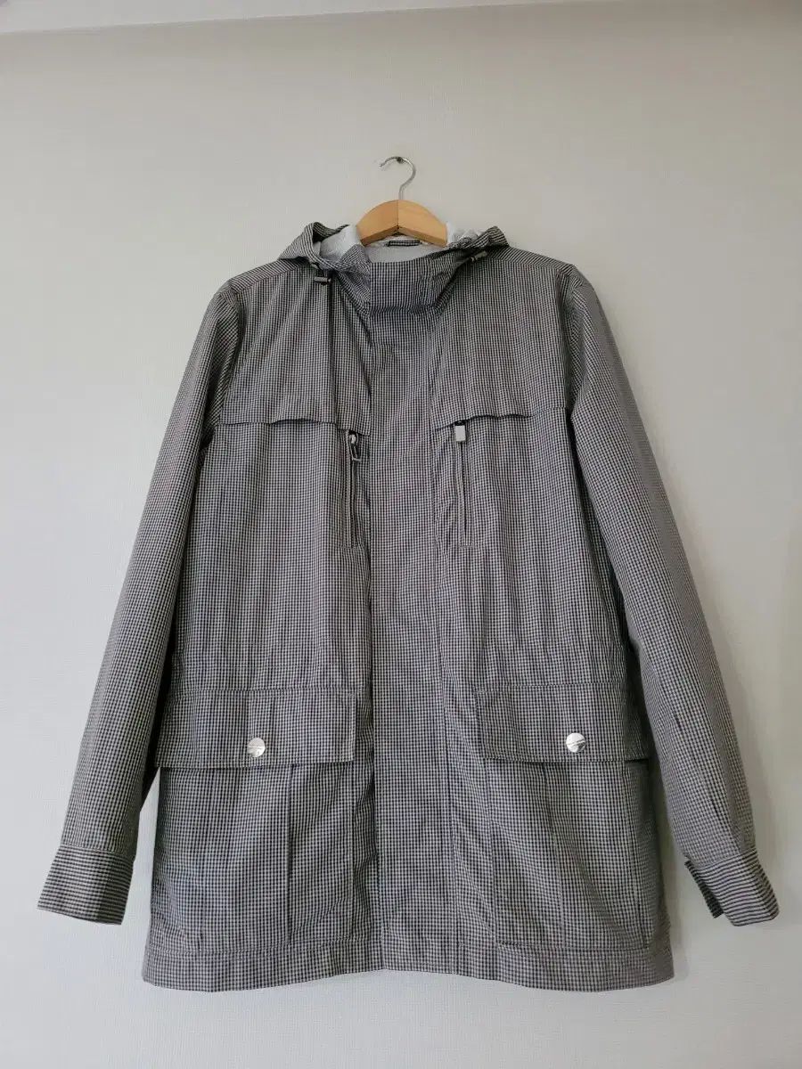 マイケルコース ポケット チェック フード ジャケット