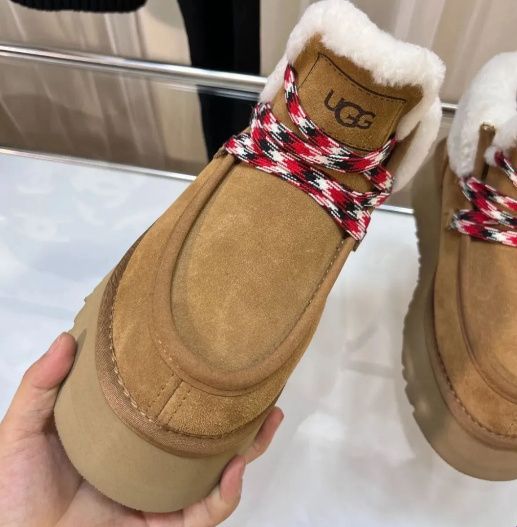 綺麗 UGG アグ レディース 厚底 ブーツ オールジェンダー ニューメル