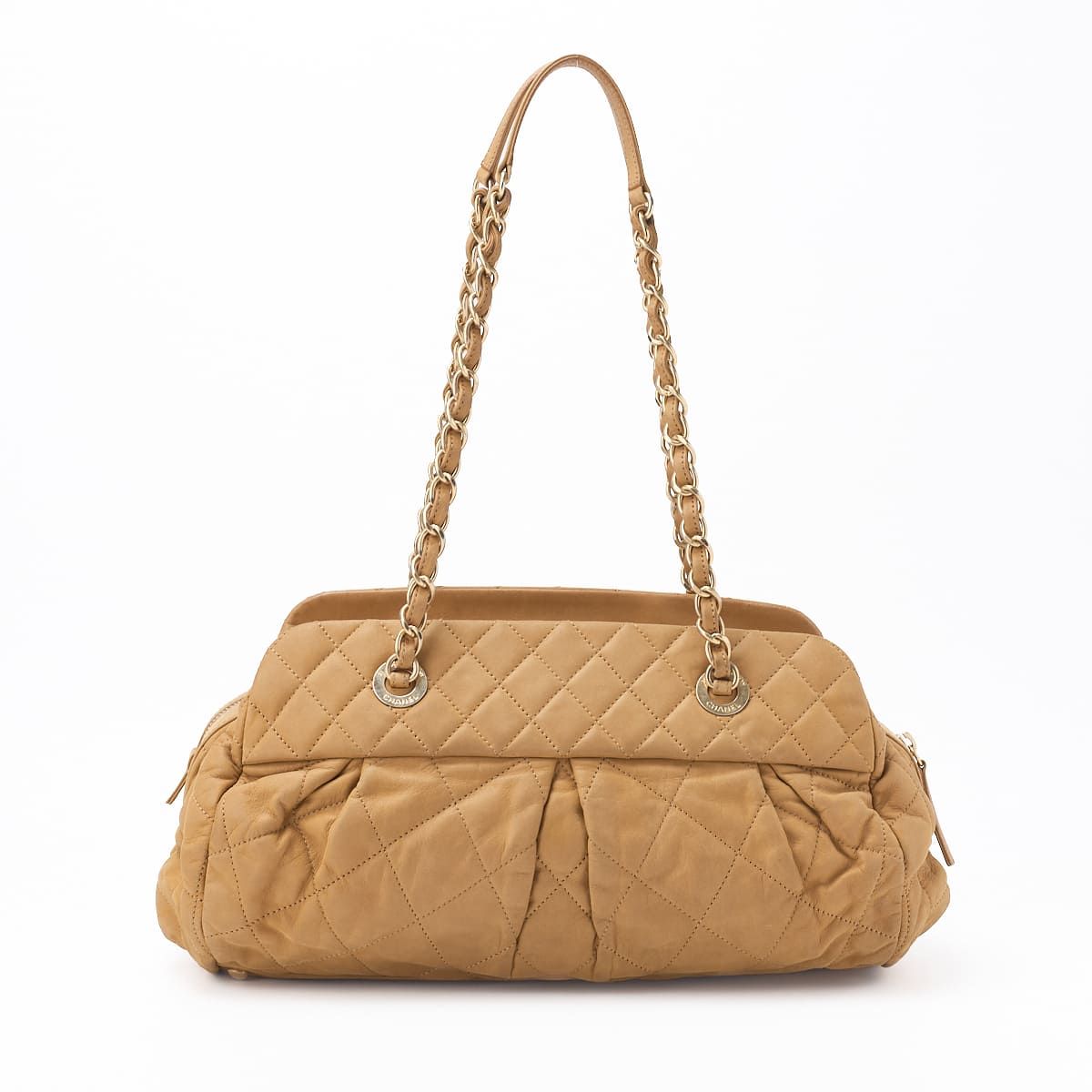 CHANEL シャネル ココマーク マトラッセ ダブルチェーンショルダー  