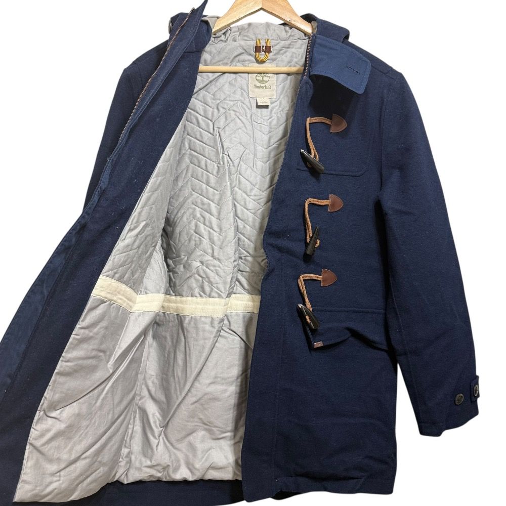 【入手困難】Timberland/ティンバーランド ロゴ刺繍 ダッフルコート 美品 Timberland ティンバーランド HYVENT ダッフルコート L/G