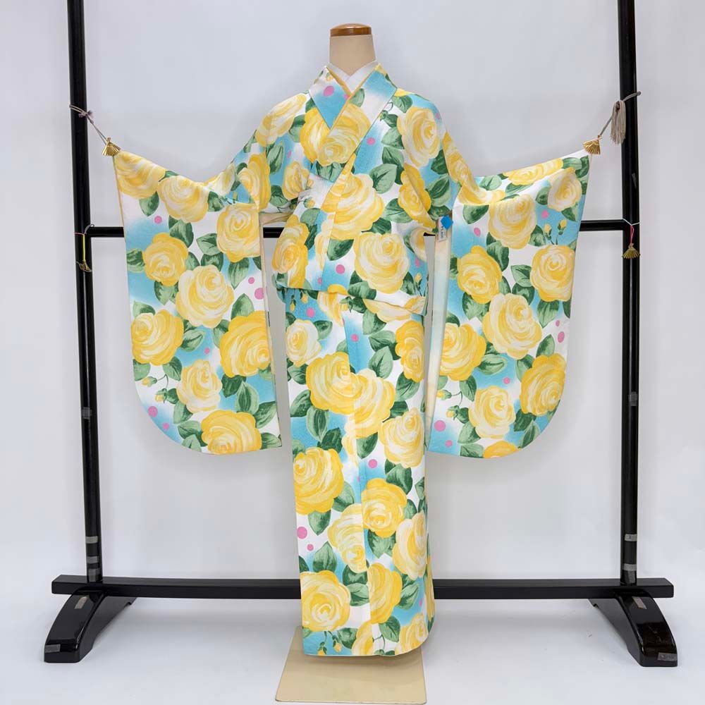 新品未開封⭐倭物やカヤモダン洗える着物ワンピースオケージョン