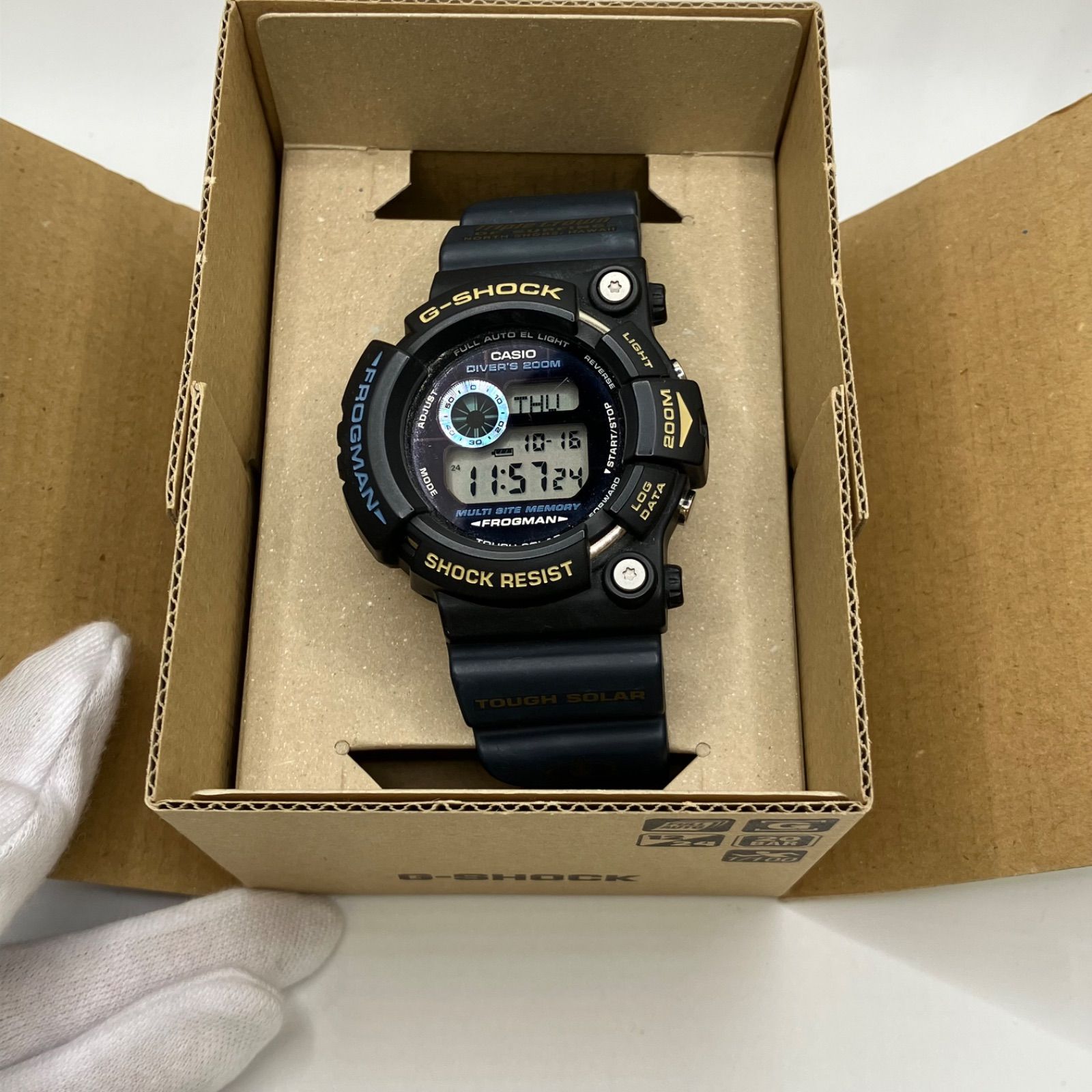 D9055 CASIO カシオ G-SHOCK ジーショック GW-200TC-2JR フロッグマン 