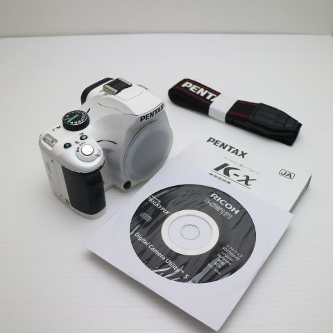 PENTAX k-x ホワイト PENTAX K-X ホワイト 単3電池駆動 デジタル一眼