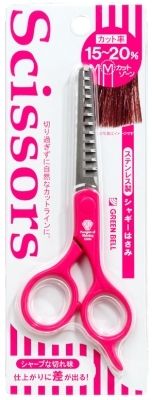 まとめ買い-12点セット シャギーはさみ グリーンベル 美容小物