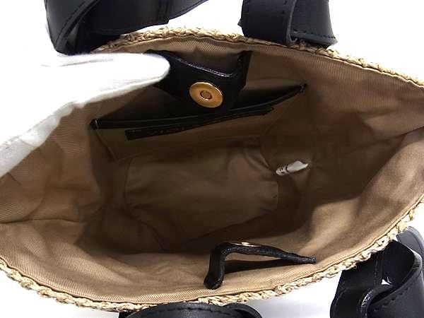 □新品同様□ VIOLAd'ORO ヴィオラドーロ MIRO アバカ×レザー