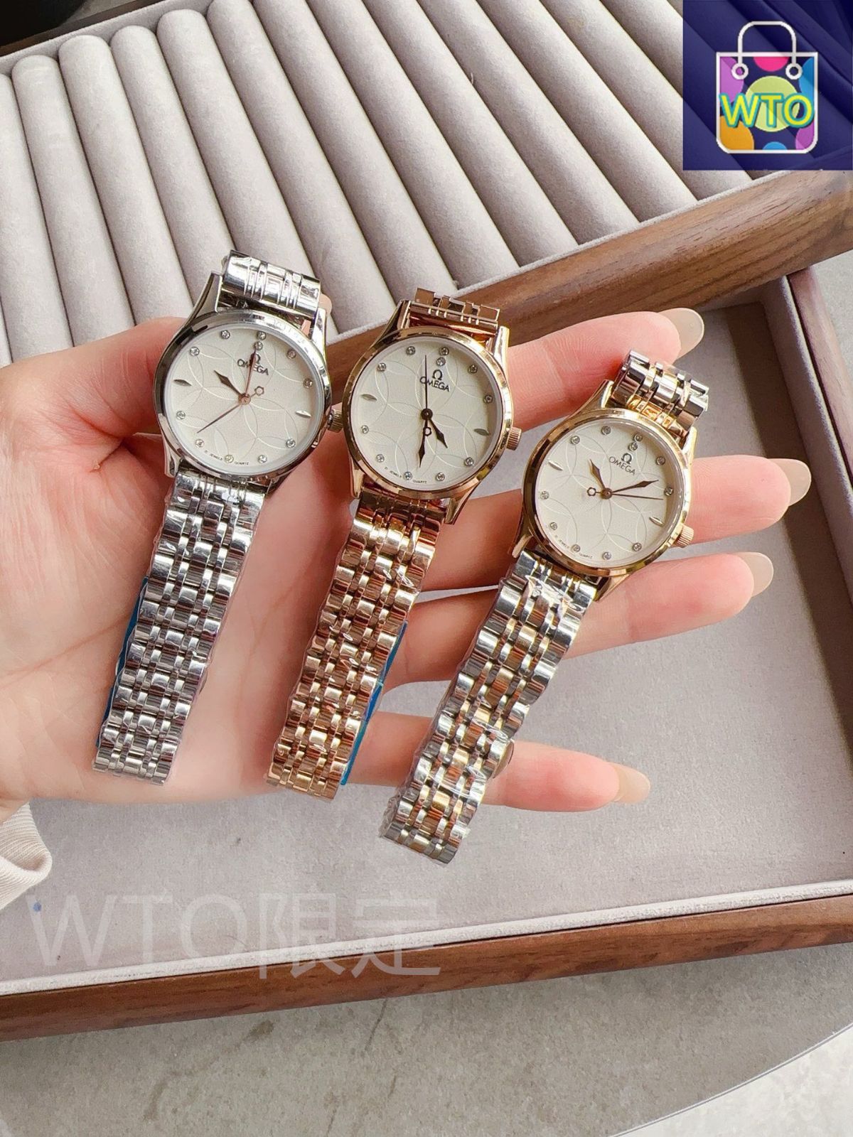ワンダーヘブン OMEGA オメガ レディース クォーツ時計ジャンクまとめ OMEGA オメガ レディース腕時計 32mm｜クオーツ×マルチカラー