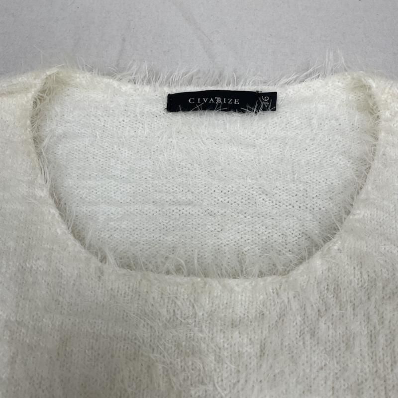 CIVARIZE シウ゛ァーライズ ニット、セーター 長袖 シャギー