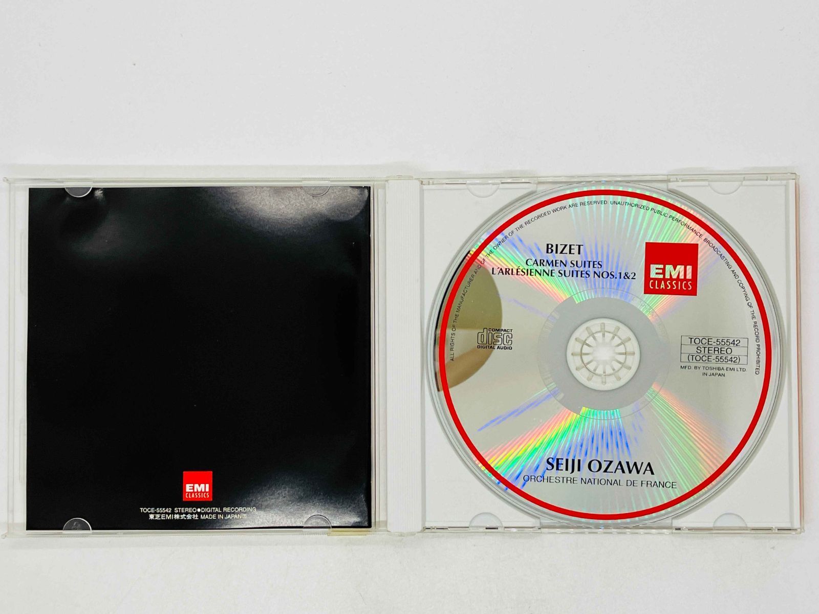 【新品・未開封】ビゼー：「アルルの女」/「カルメン」組曲　指揮：小澤征爾 アルルの女』組曲、『カルメン』組曲 小澤征爾＆フランス国立