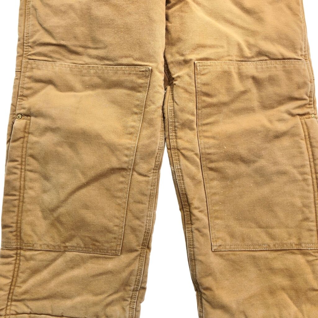 90年代 USA製 Carhartt カーハート ダック ダブルニー ビブ