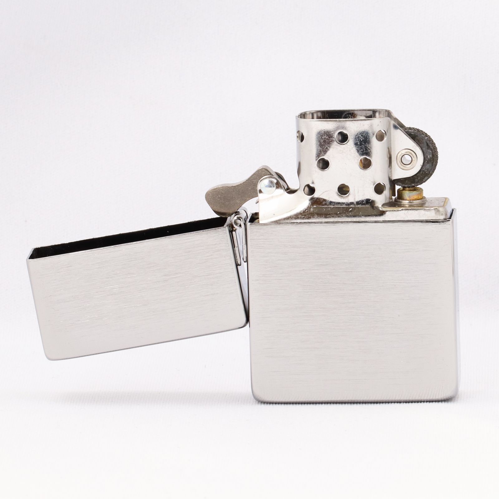 新品未使用品】ZIPPO オイル ライター レプリカ クローム サテン 