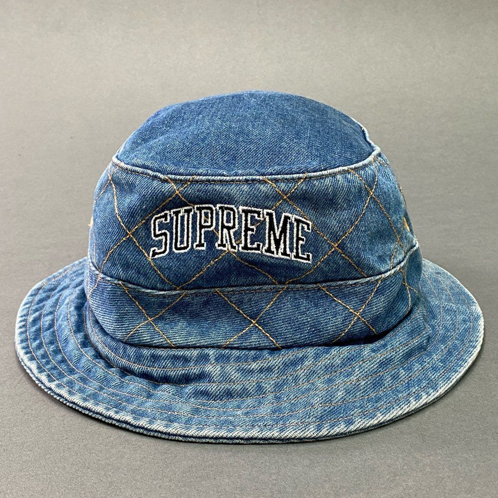 8d5 Supreme シュプリーム Diamond Stitch Crusher Hat バケットハット