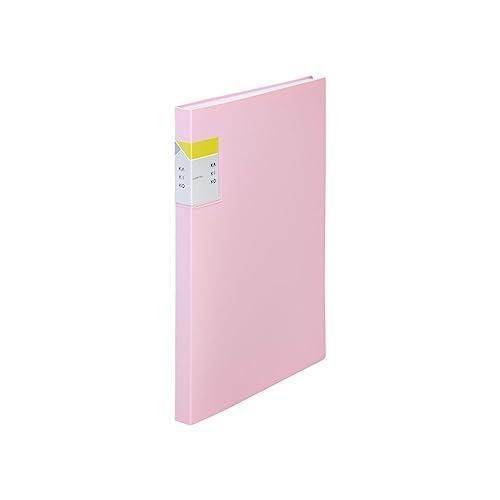 キングジム クリアファイル カキコ 40ポケット A4タテ ピンク 8632W-P
