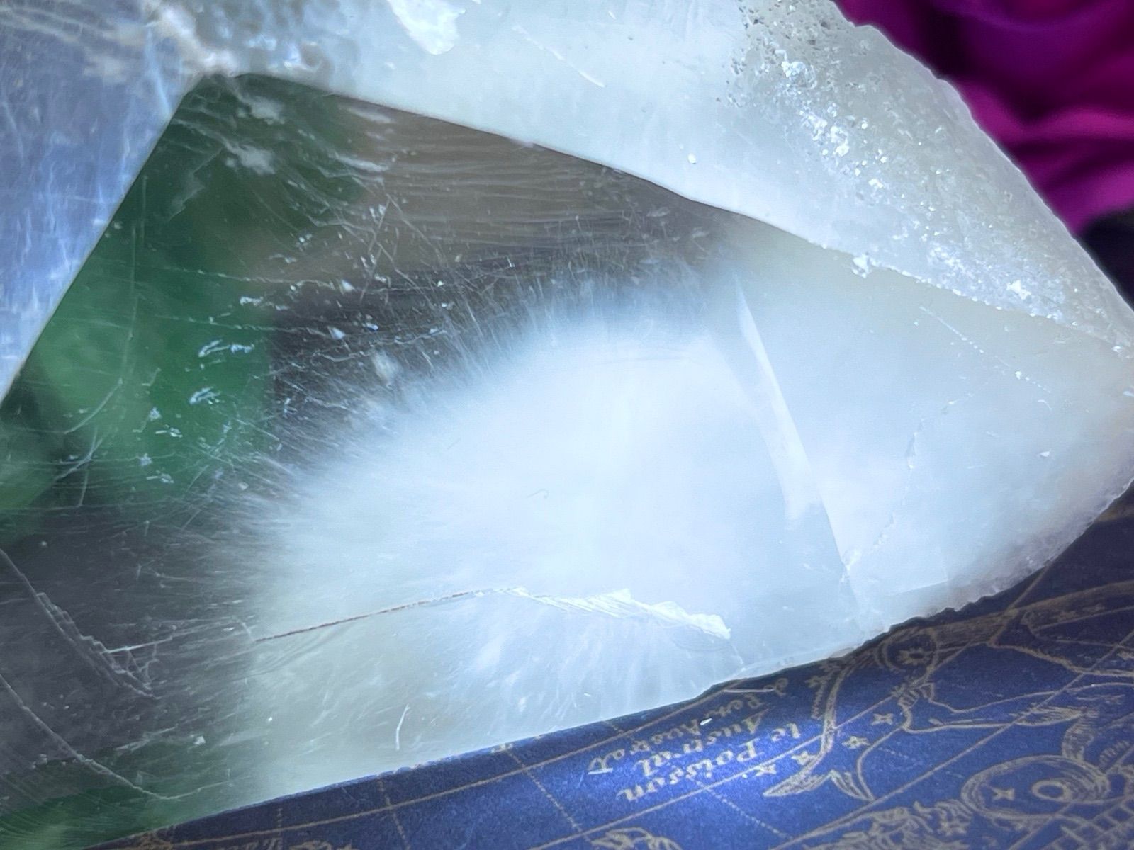 希少✨ オケナイトインカルサイト ラビットテール オーケン石 ケサラン