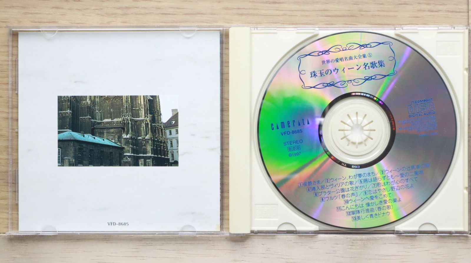 中古CD☆その他CD/□ 世界の愛唱名曲大全集⑤ 珠玉のウィーン名