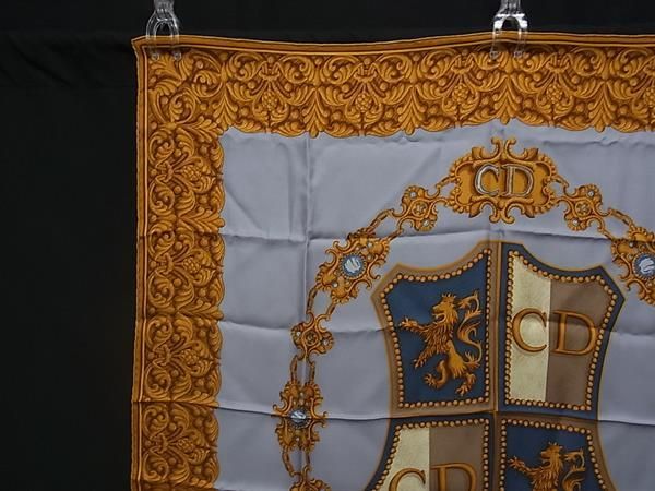 【極美品】クリスチャンディオール シルク イタリア 花柄 大判スカーフ ストール 楽天市場】ディオール スカーフ 花柄の通販
