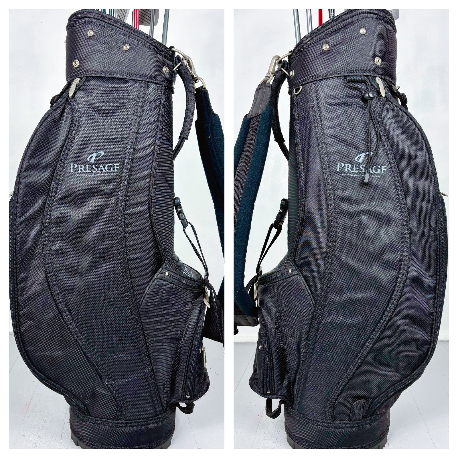  本格派 ゴルフセット 12本 フルセット テーラーメイド PRESAGE クラブセット クラブセット メンズ