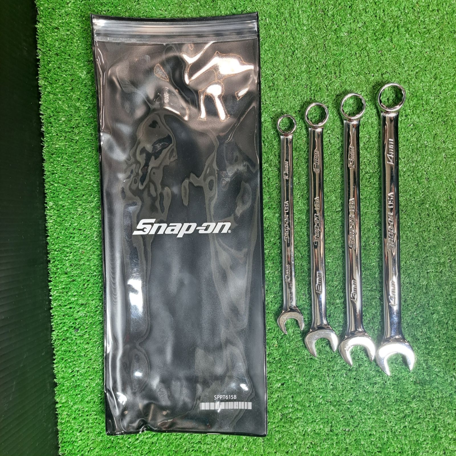 スナップオン|Snap-on フランクドライブプラス コンビネーションレンチ SOEXM 10-14mm 4本 収納袋 SPPT615B 岩槻店