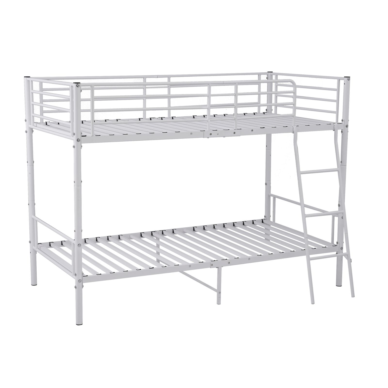 超人気！ロフトベッド シングル デスク・スチールネット付き二段ベッド