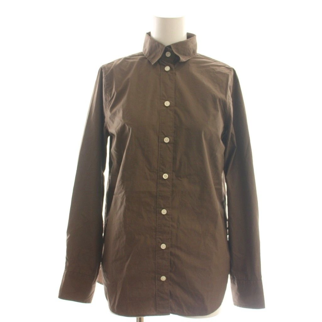 マディソンブルー　長袖シャツ　00 マディソンブルー MADISONBLUE コットン長袖シャツ 00 ブラウン